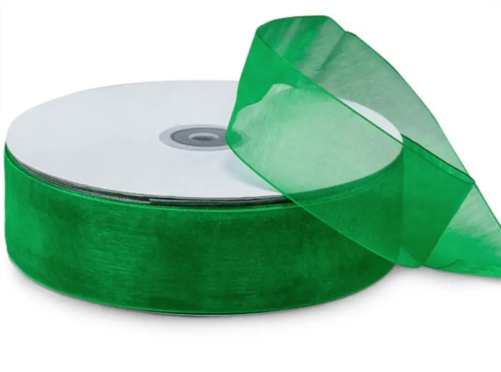 Organza Lisa - Verde Esmeralda