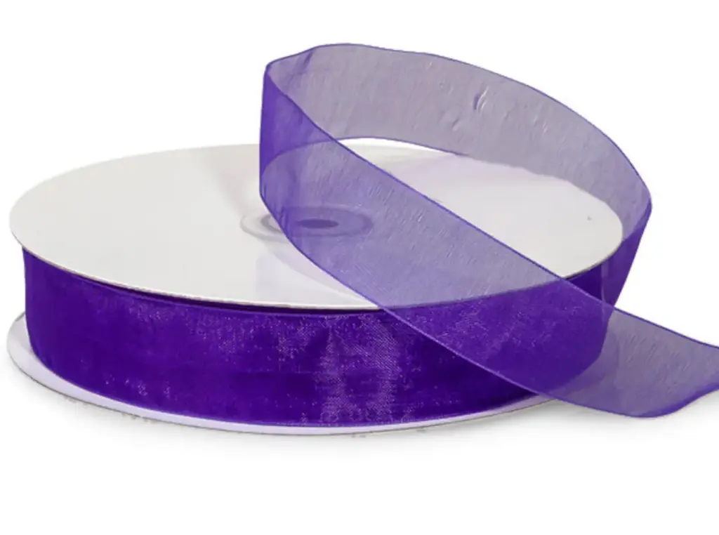 Organza Lisa - Morado