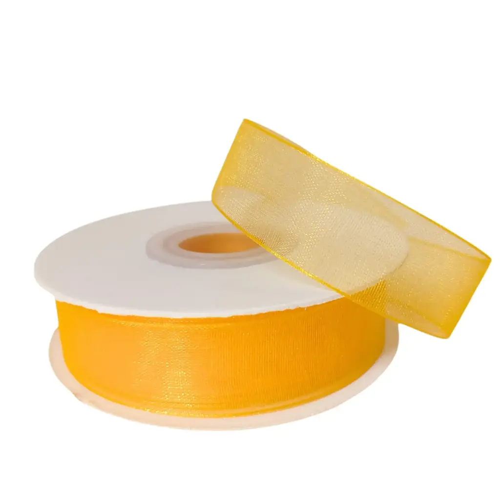 Organza Lisa - Amarillo Light Gold