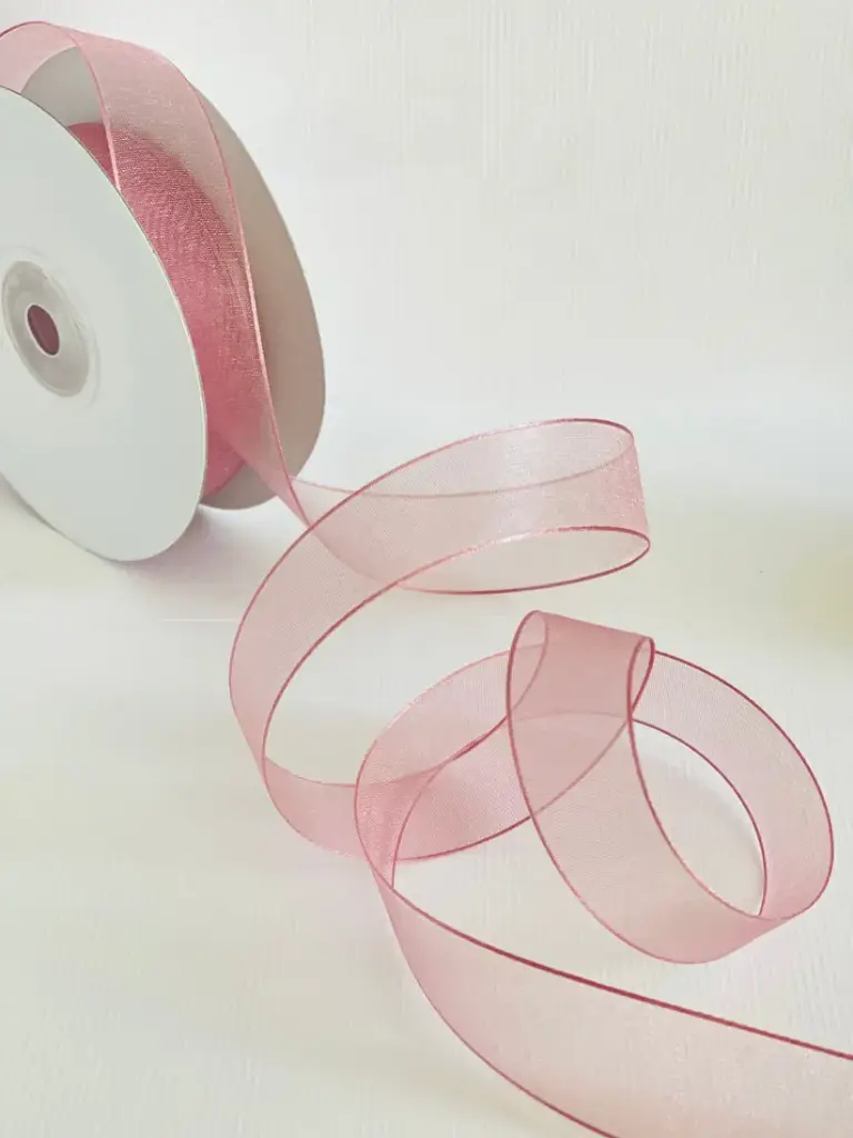 Organza Fina - Palo de Rosa