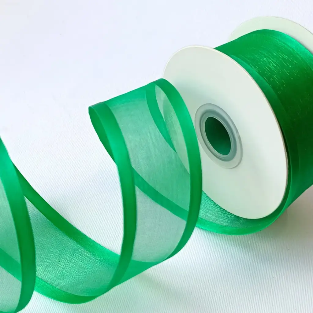 Organza filo Satín - Esmeralda