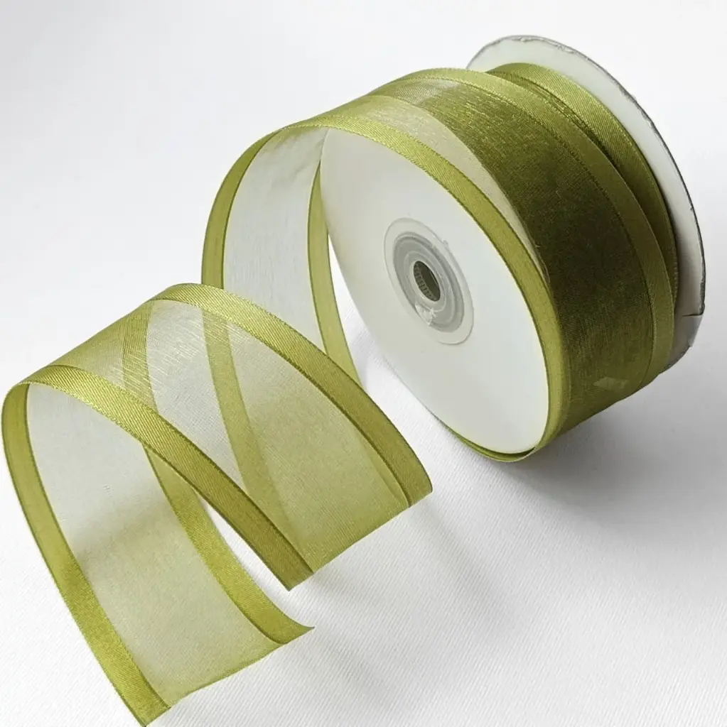 Organza filo Satín - Verde Olivo