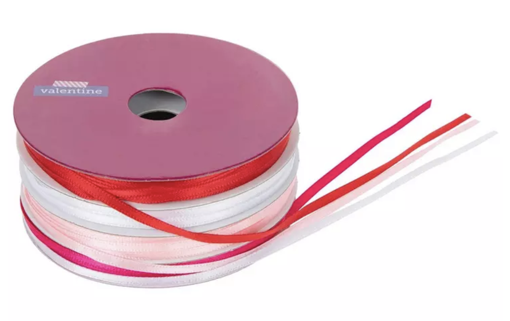 Listón San Valentín - Set listón satinado