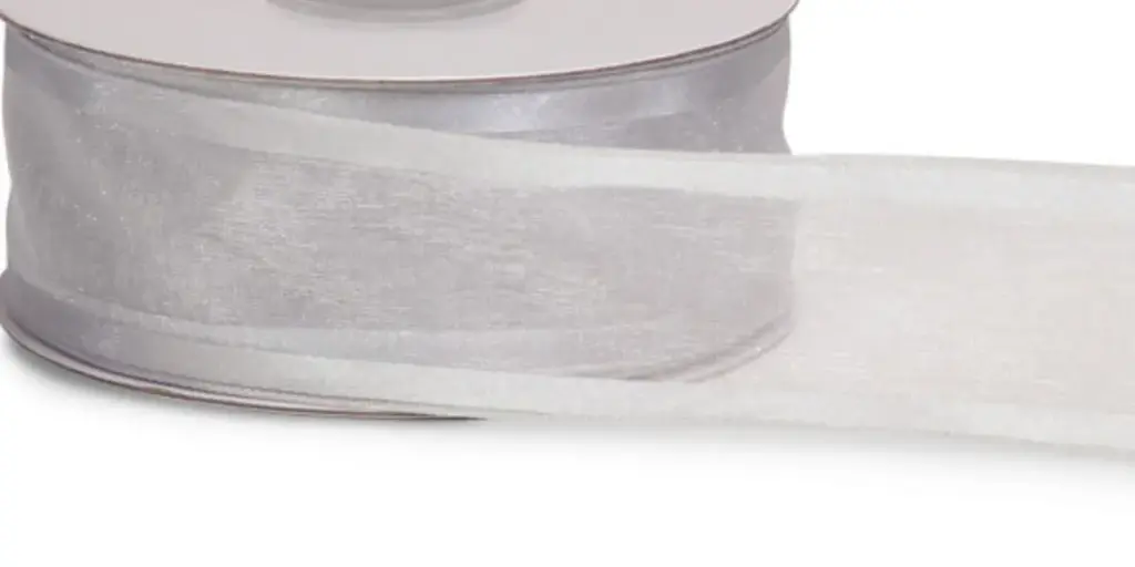 Organza filo Satín - Plata