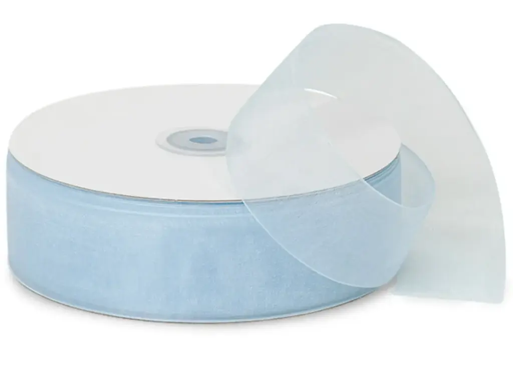 Organza Lisa - Celeste