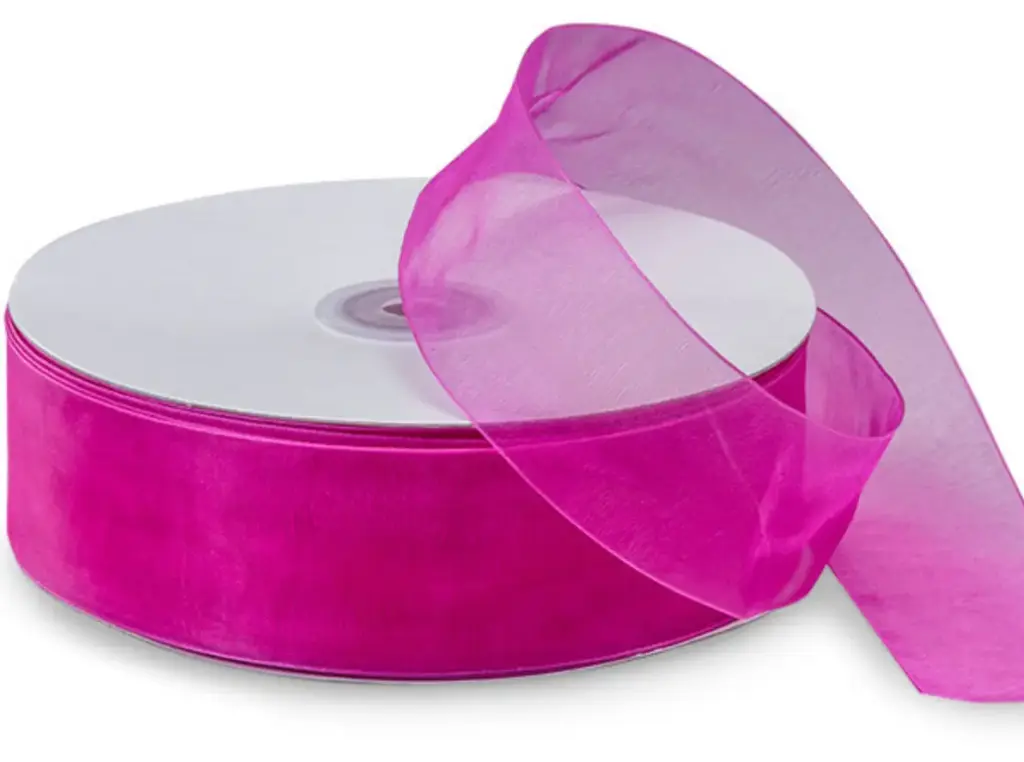 Organza Lisa - Fucsia