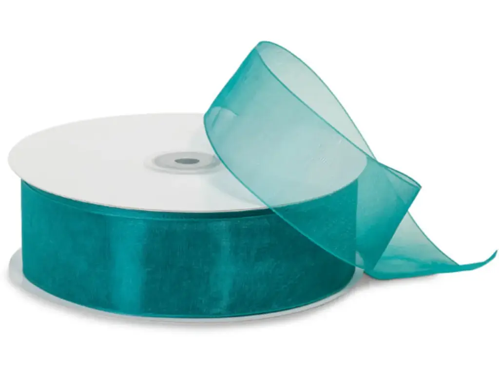 Organza Lisa - Teal