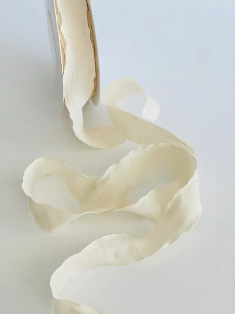 Listón Floral - Ivory