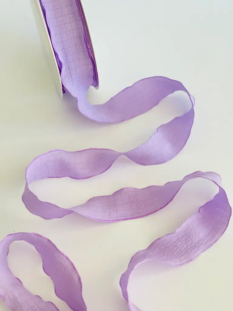 Listón Floral - Lila