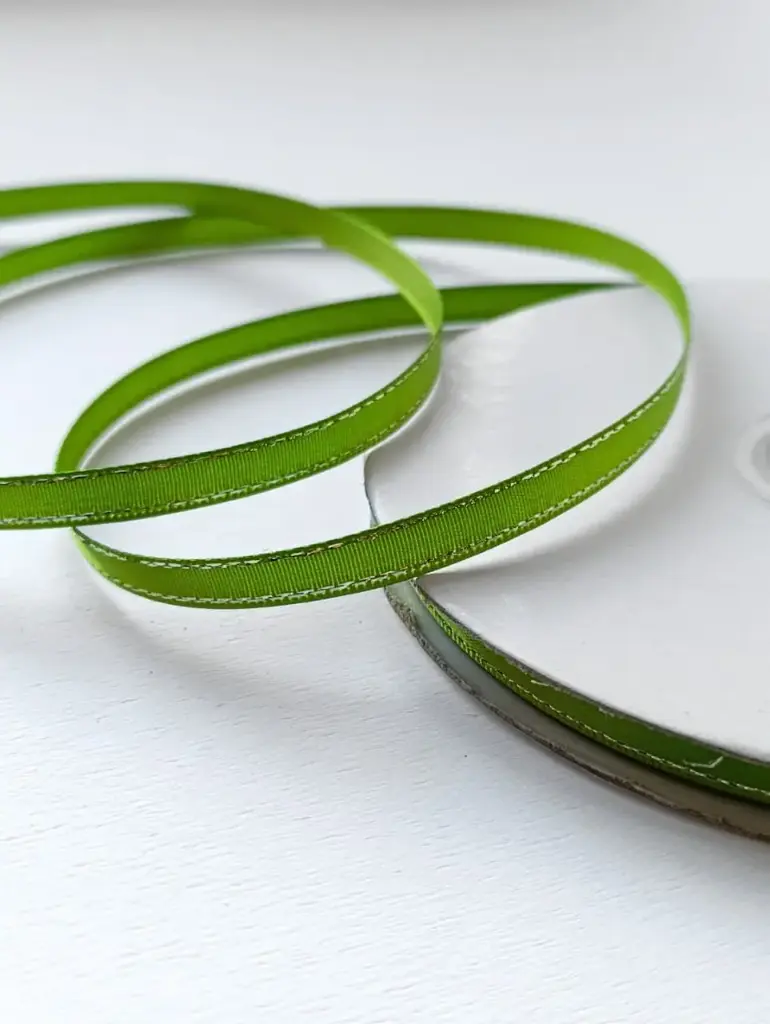 Satin filo Metálico - Verde Manzana