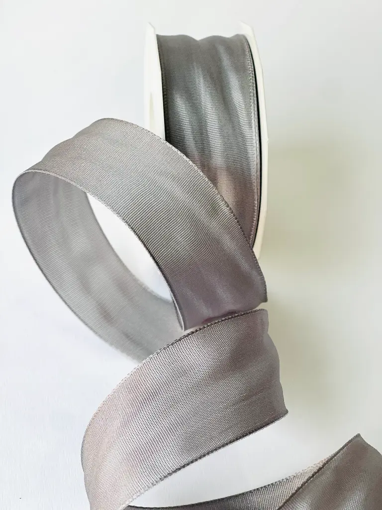 Silk Ribbon - Slate