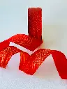 Silk Ribbon - Blazing Red