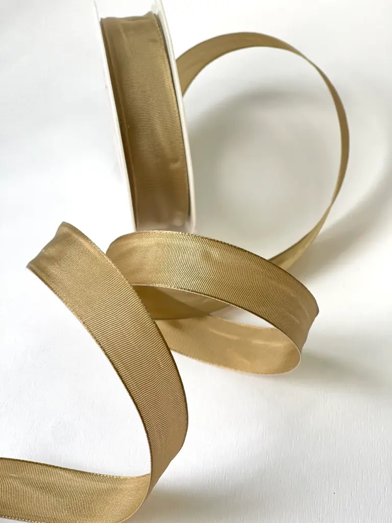 Silk Ribbon - Taupe