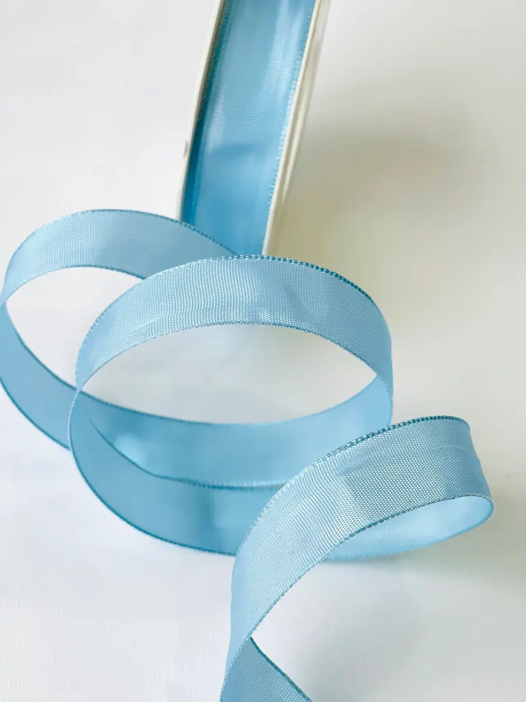 Silk Ribbon - Aquamarine