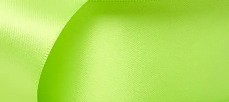 Listón Satinado - Verde Neón