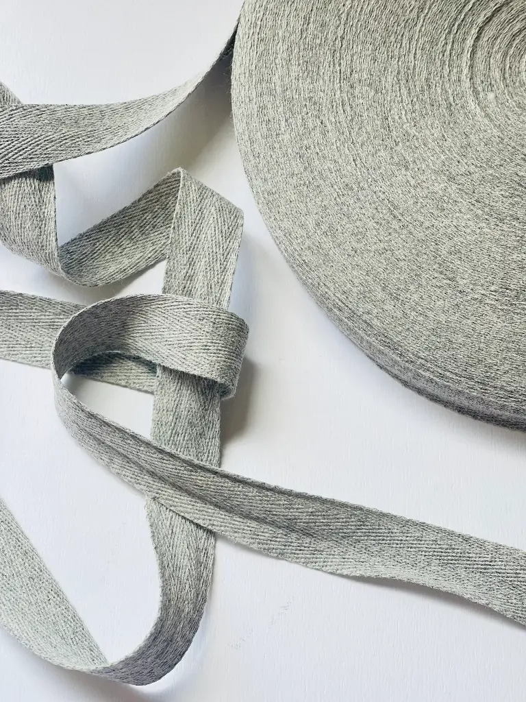 Cinta Palmita Algodón - Gris