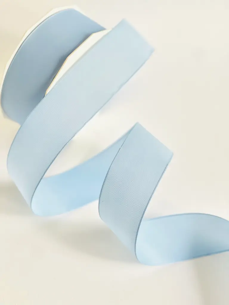 Listón de Seda Mate - Light Blue