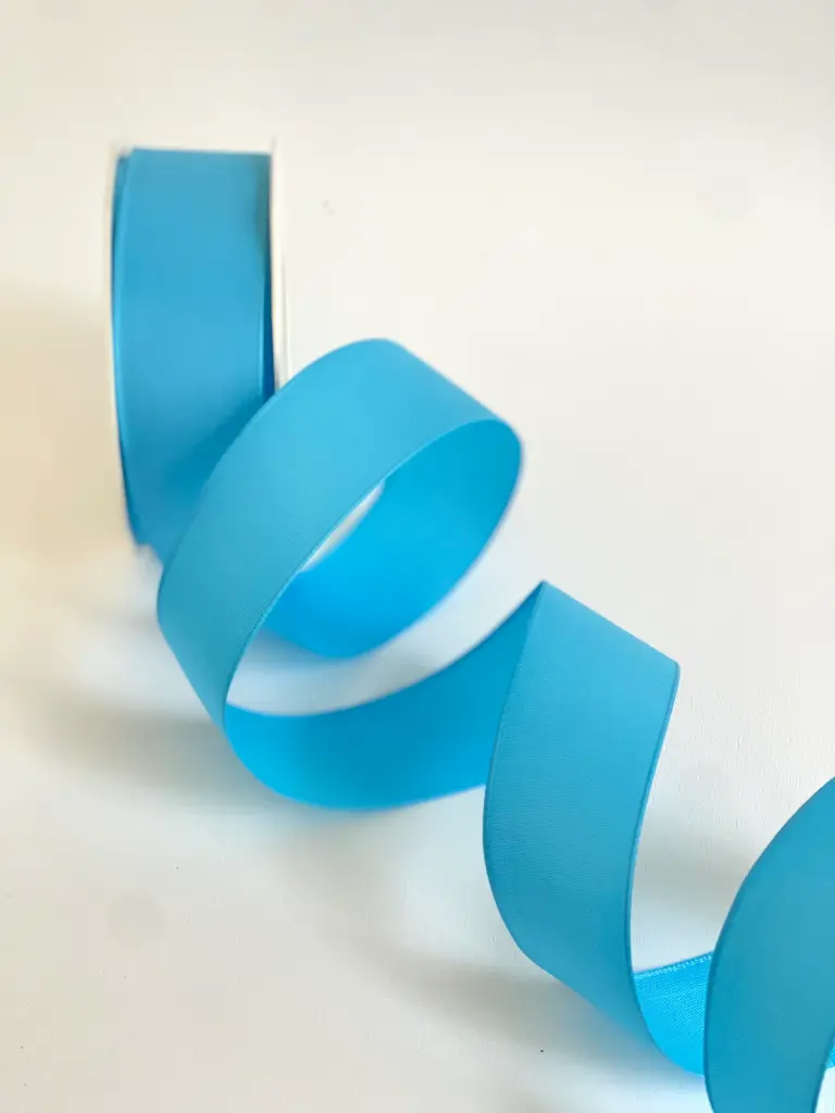 Listón de Seda Mate - Methyl Blue