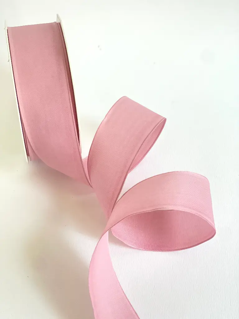 Listón de Seda Mate - Mauve