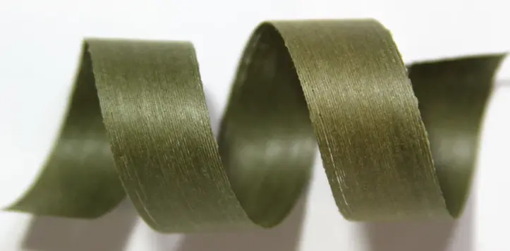 Listón de Algodón - Verde Olivo