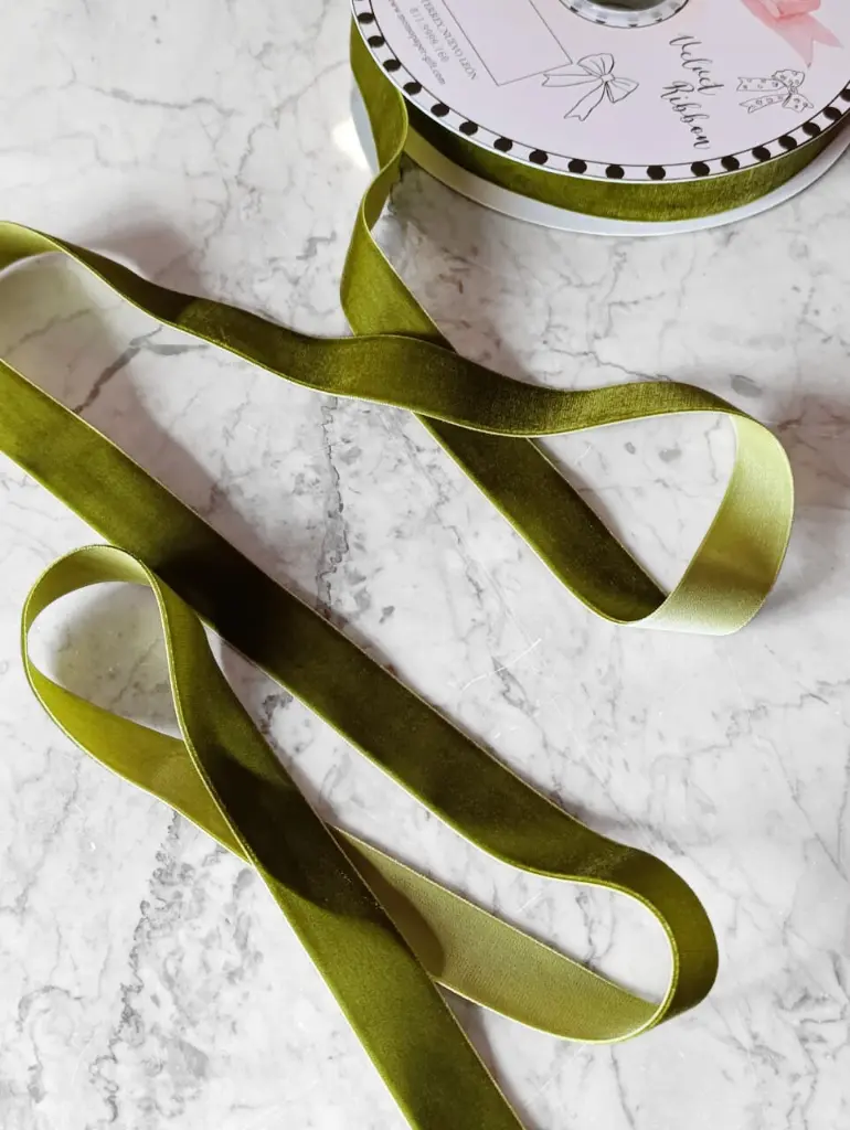 Liston Terciopelo - Moss