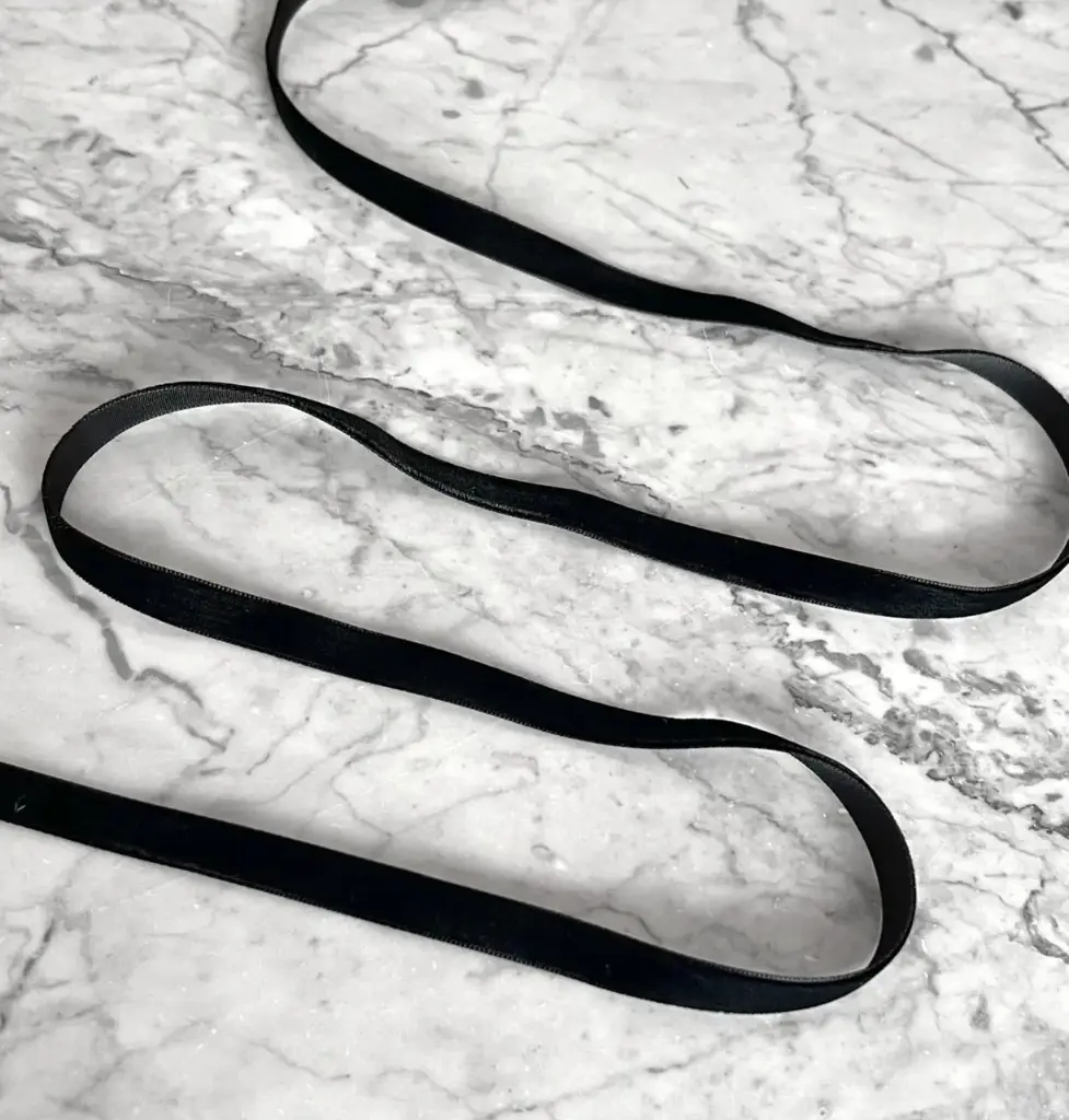 Liston Terciopelo - Negro