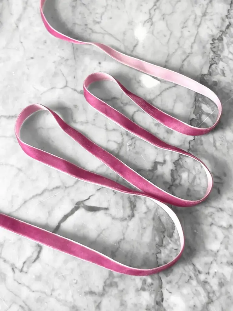 Liston Terciopelo - Magenta