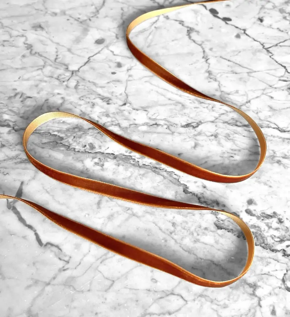 Liston Terciopelo - Caramelo 