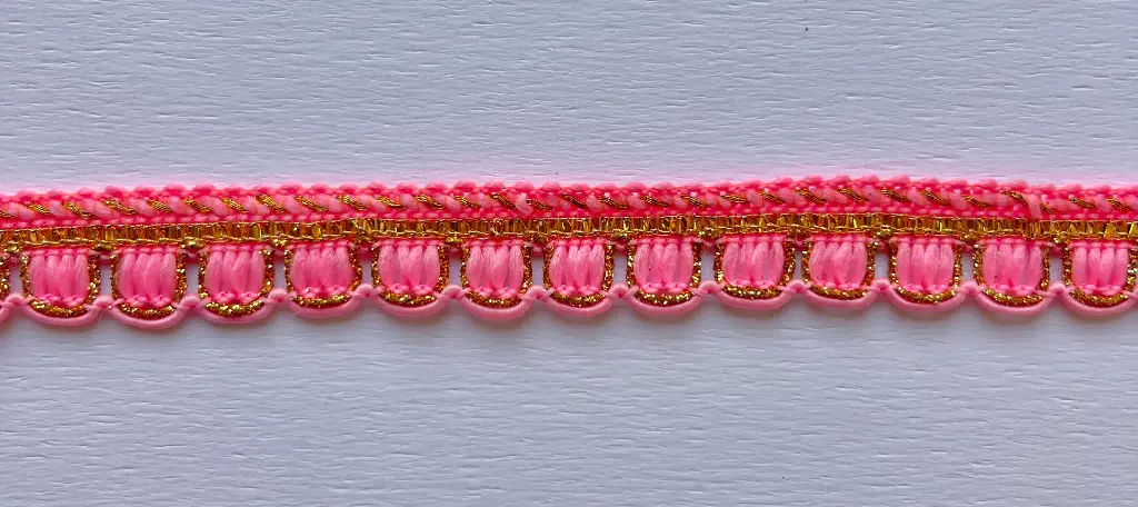 MH - Tira Lurex - Rosa Pastel