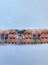 MH - Tira Bordada Tulipan 3.8 cm - Rosa