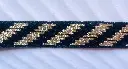 MH - Metálico 7/8” - Negro y Oro 