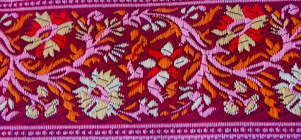 MH - Tira Multicolor 5 cm - Vino y Rosa