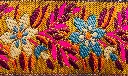 MH - Tira Multicolor 5 cm - Amarillo y Fucsia.