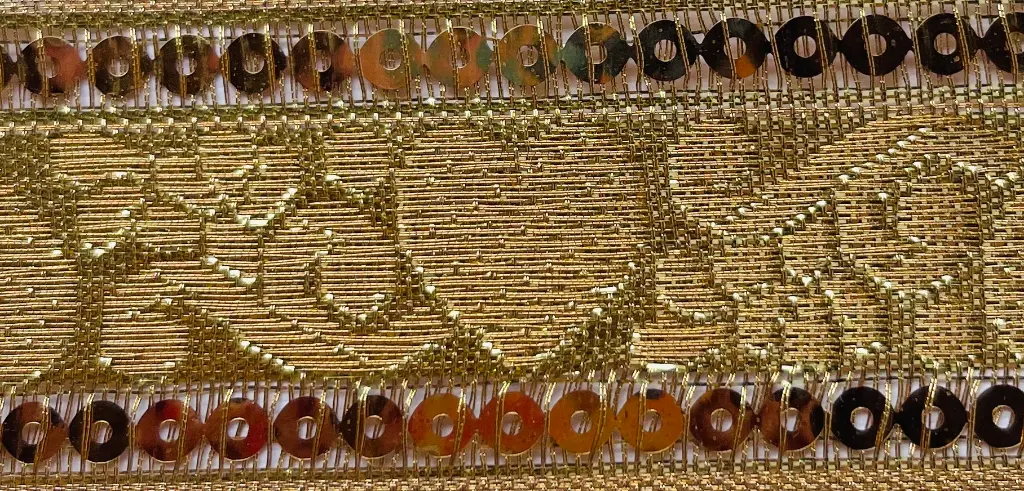 MH - Tira Oro 3.8 cm - Corazones.