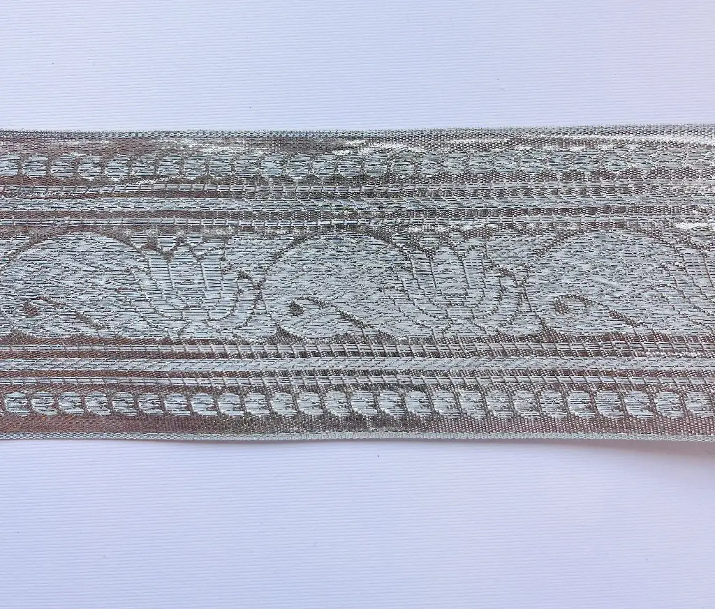 MH - Tira Plata 8 cm - Flor de Loto.