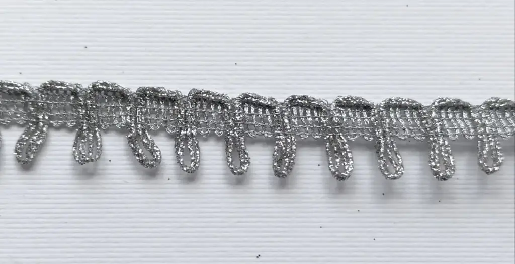 MH - Tira Lurex 2cm - Plata.
