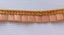 MH - Plisado Satinado 2 cm - Durazno.