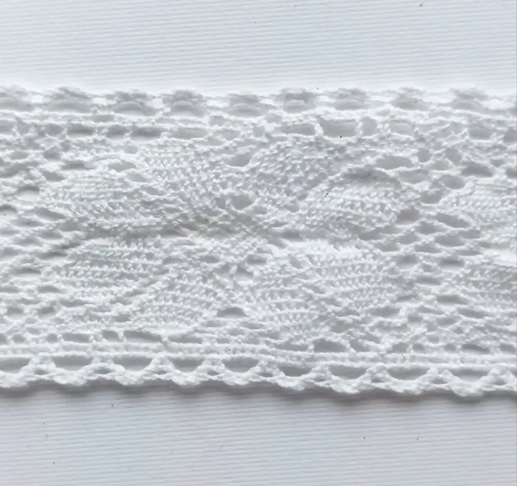 MH - Tira Bolillo 6cm- Blanco