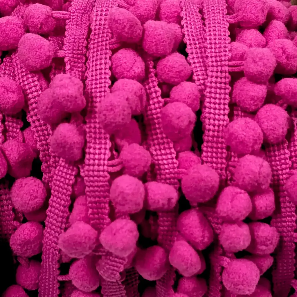 Tira Pom Pom - Fucsia