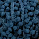 Tira Pom Pom - Azul Cobalto