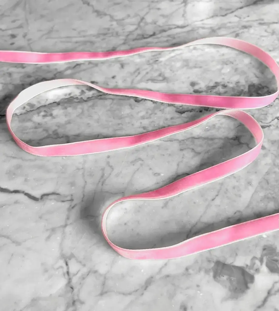 Liston Terciopelo - Rosa