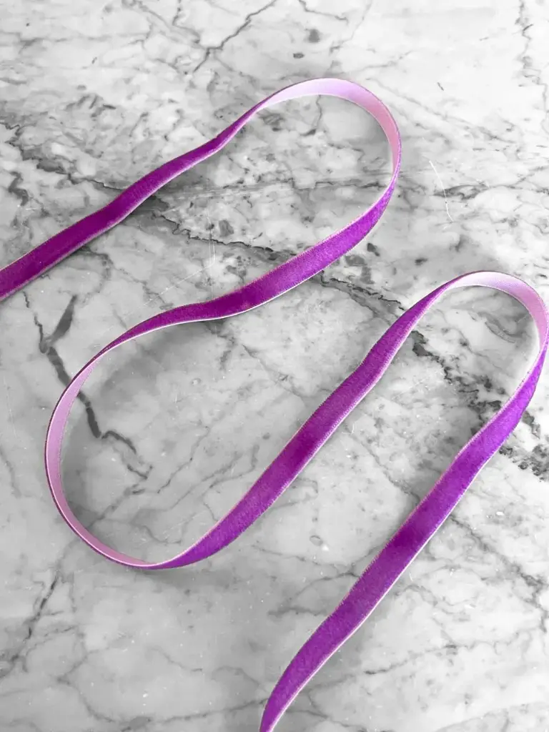 Liston Terciopelo - Violeta