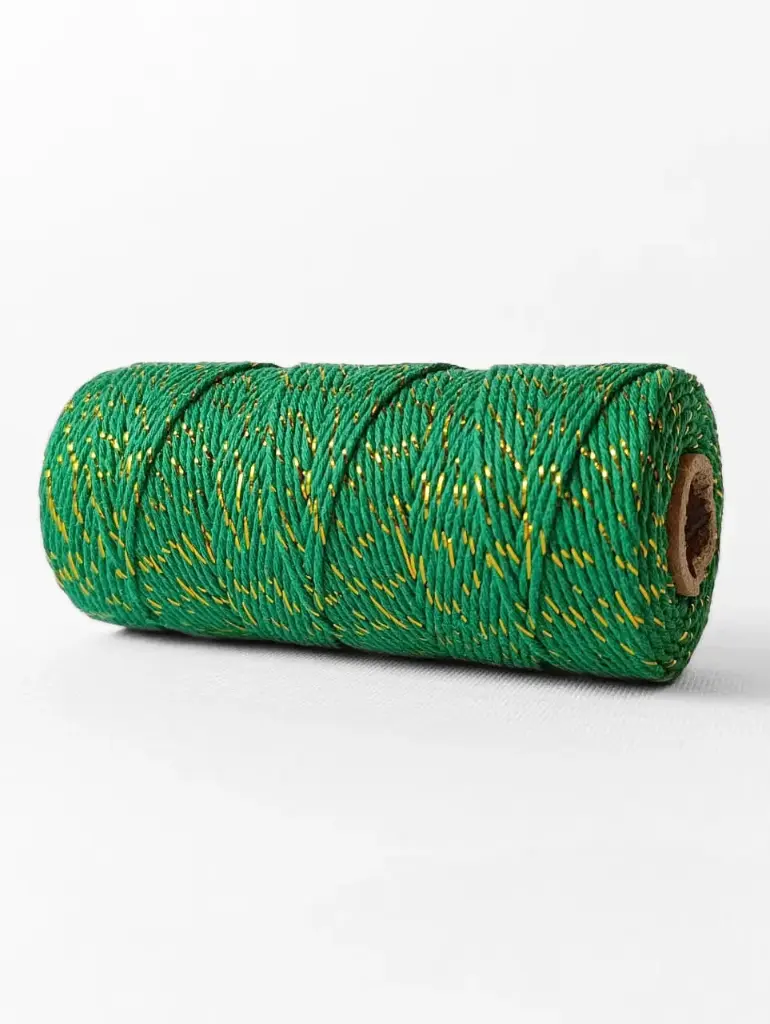 Bakers Twine - Verde y Dorado