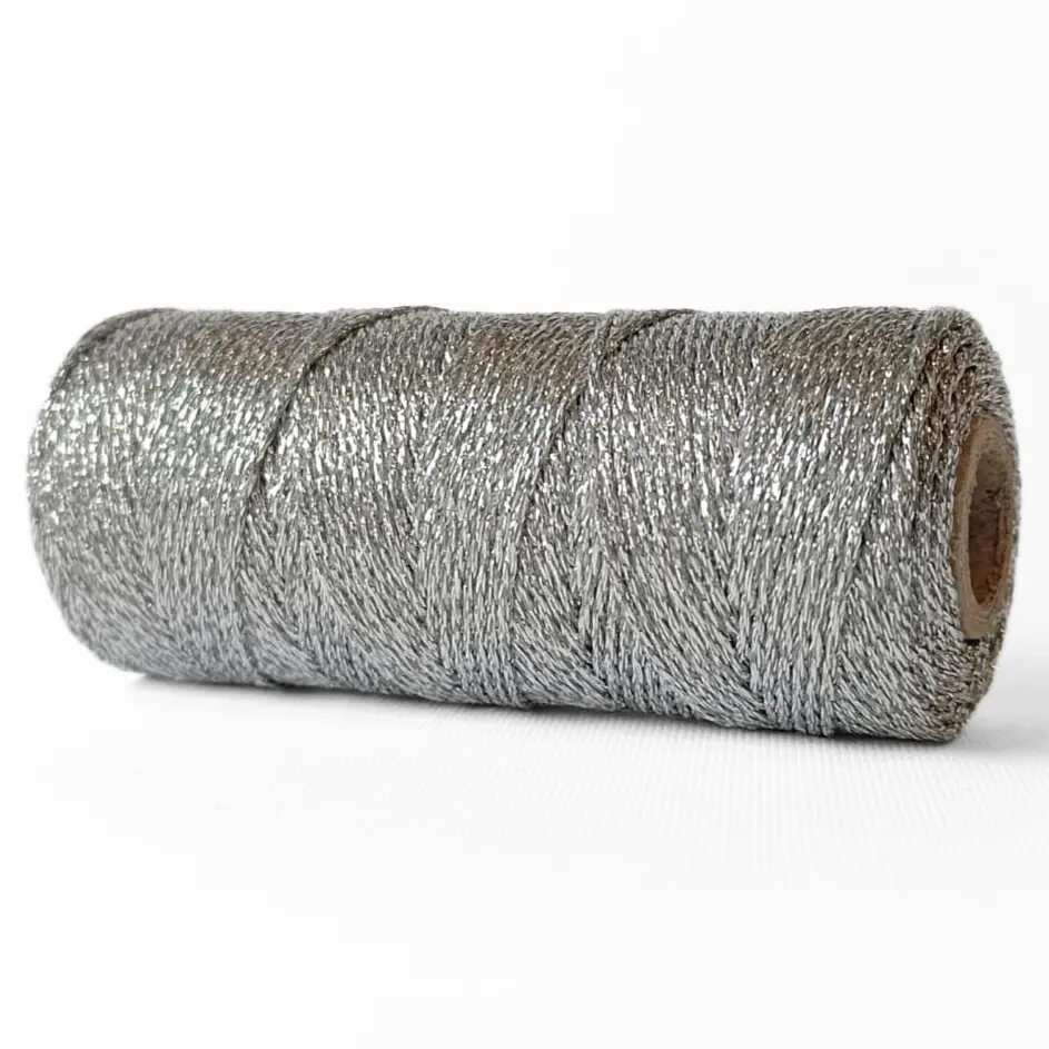 Bakers Twine Metalico - Plata 