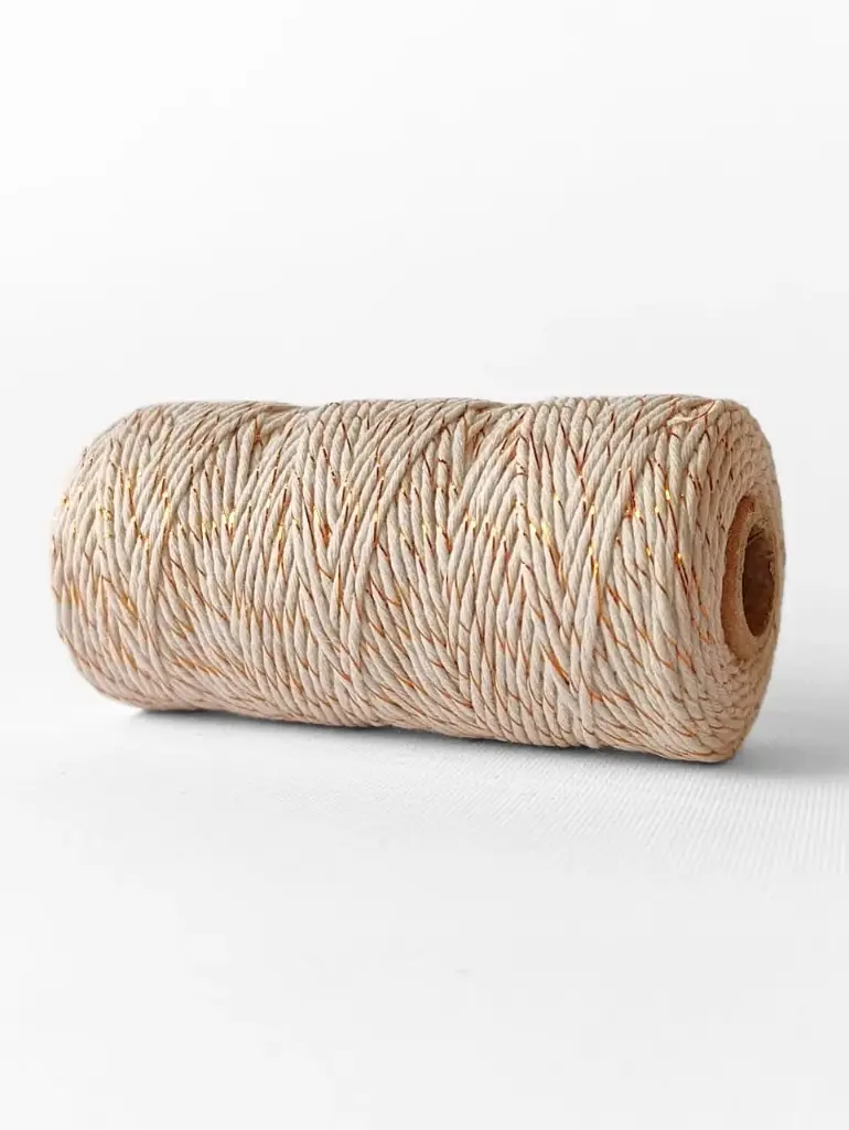 Bakers Twine - Beige y Naranja