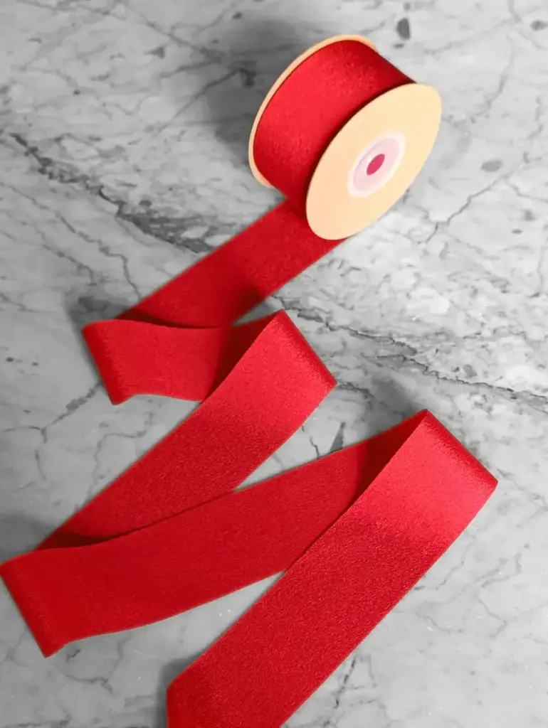 Sheer Chiffon - Rojo