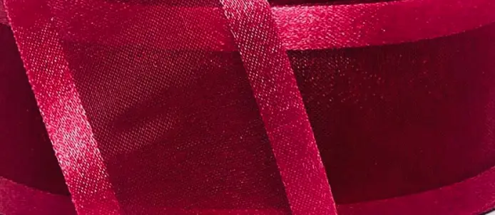 Organza filo Satín - Vino