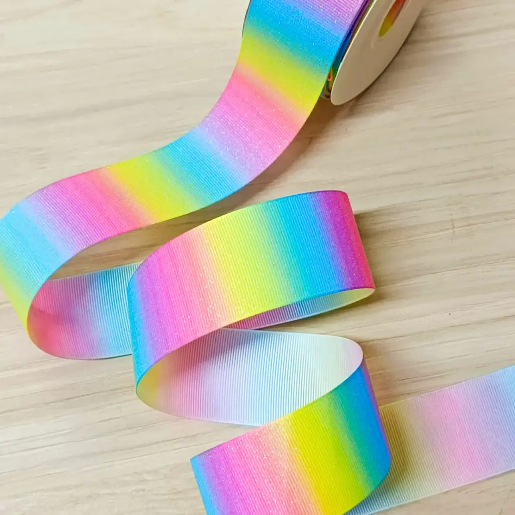 Listón Popotillo Estampado - Unicornio