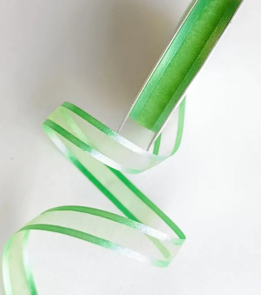 Organza filo Satín - Verde Limón