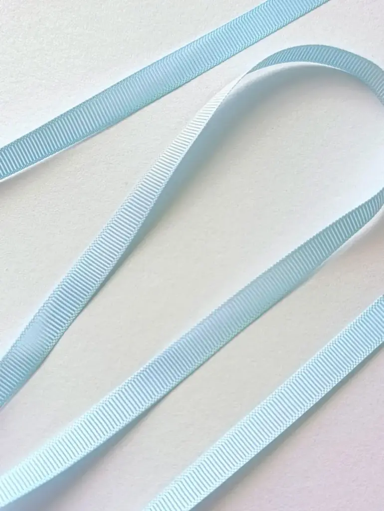 Listón Popotillo Taiwanés - Celeste